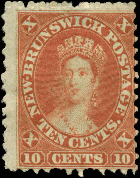 Canada, New Brunswick  Scott #9 Mint No Gum
