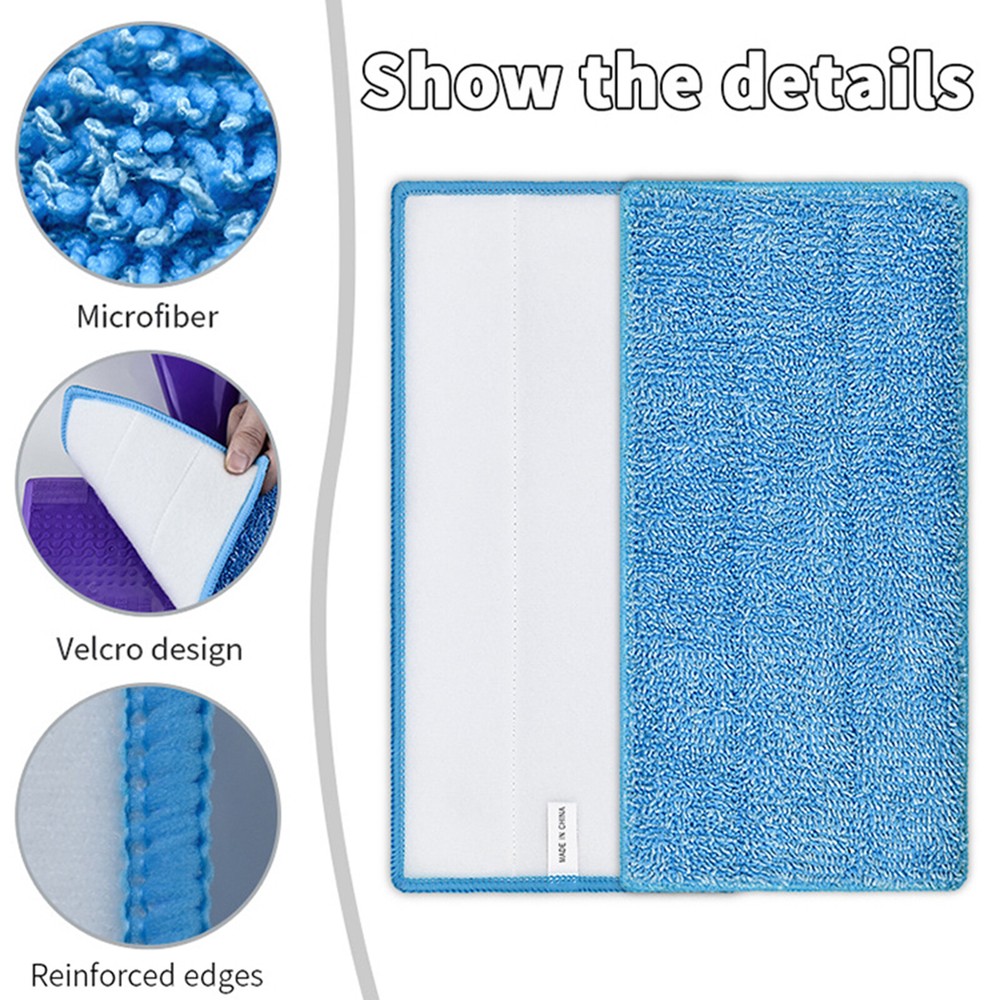 Replacement Microfiber Mop Pads Washable Reusable Tools For Swiffer WetJet