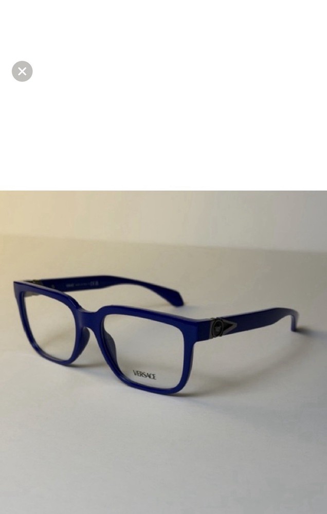 Versace Mod 3377-U 5450 Eyeglasses Blue New Authentic