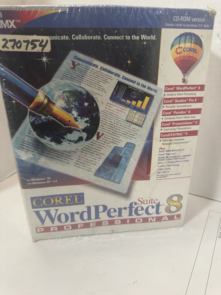 Corel WordPerfect Suite Professional 8.0