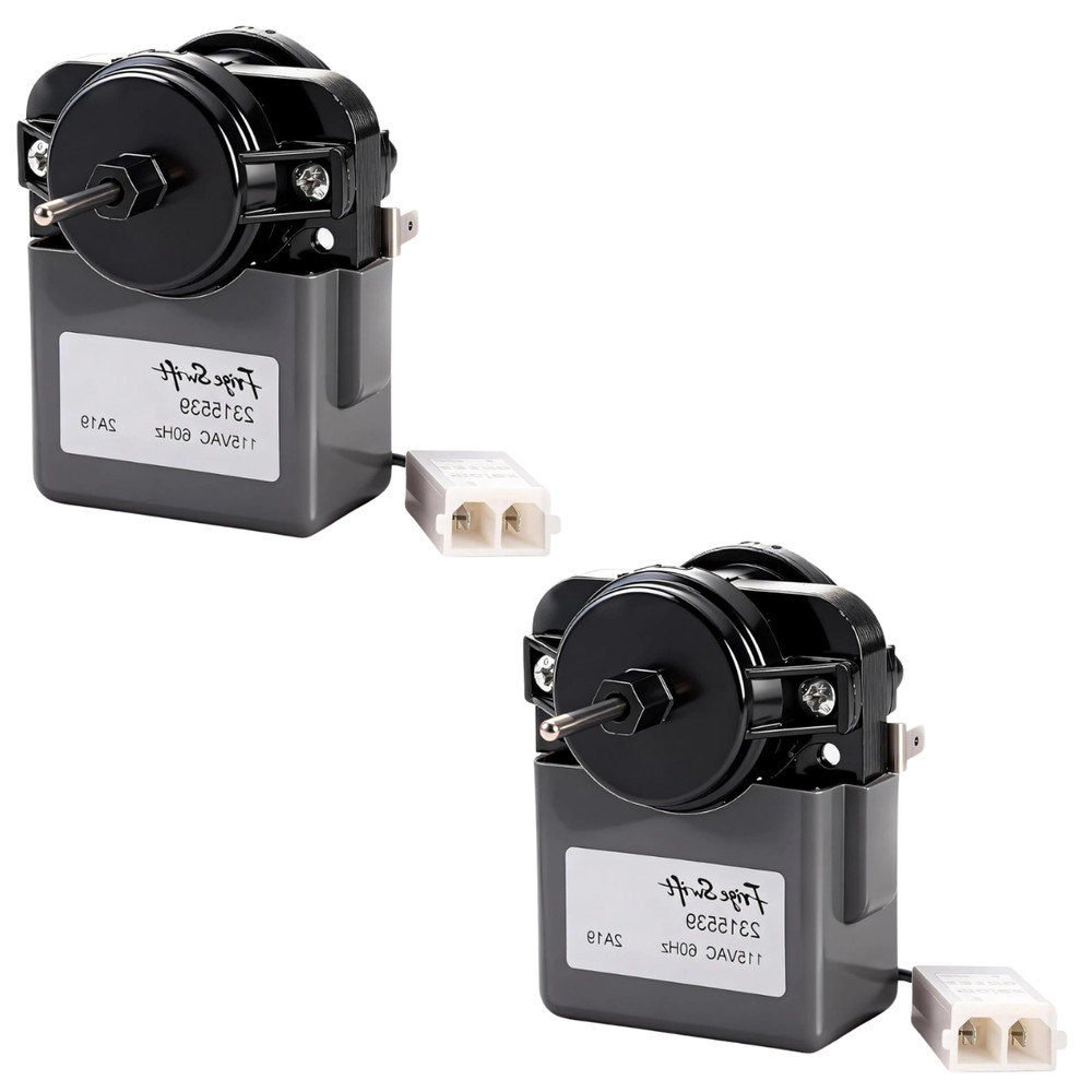 2315539 Refrigerator Freezer Evaporator Fan Motor for Whirlpool WP2315539 2-PACK
