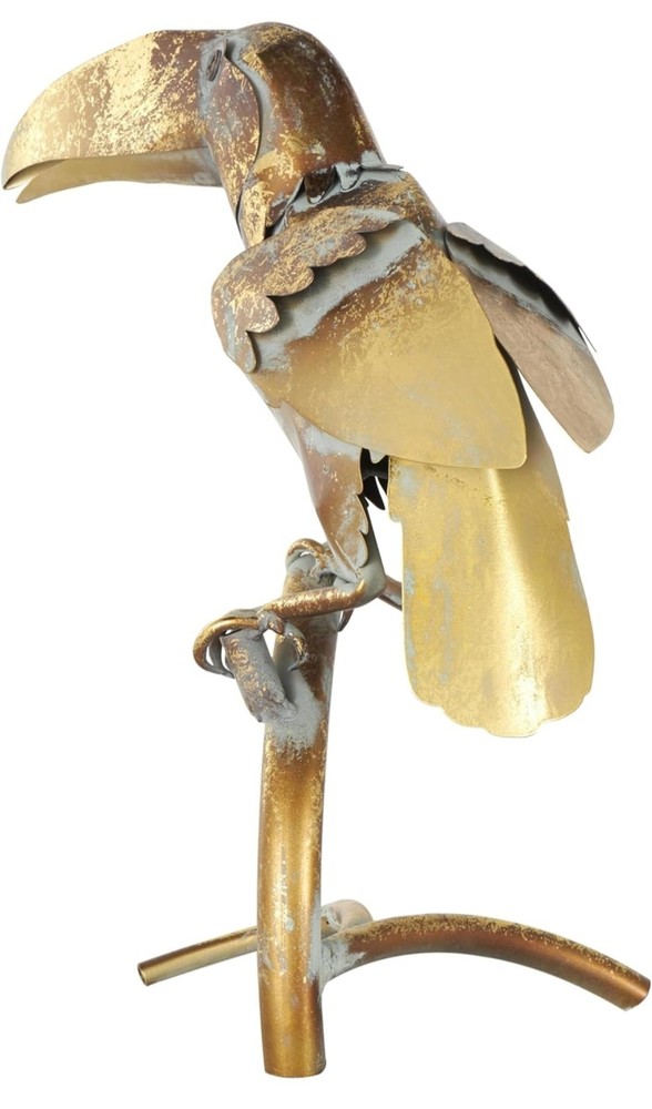 Deco 79 Metal Parrot