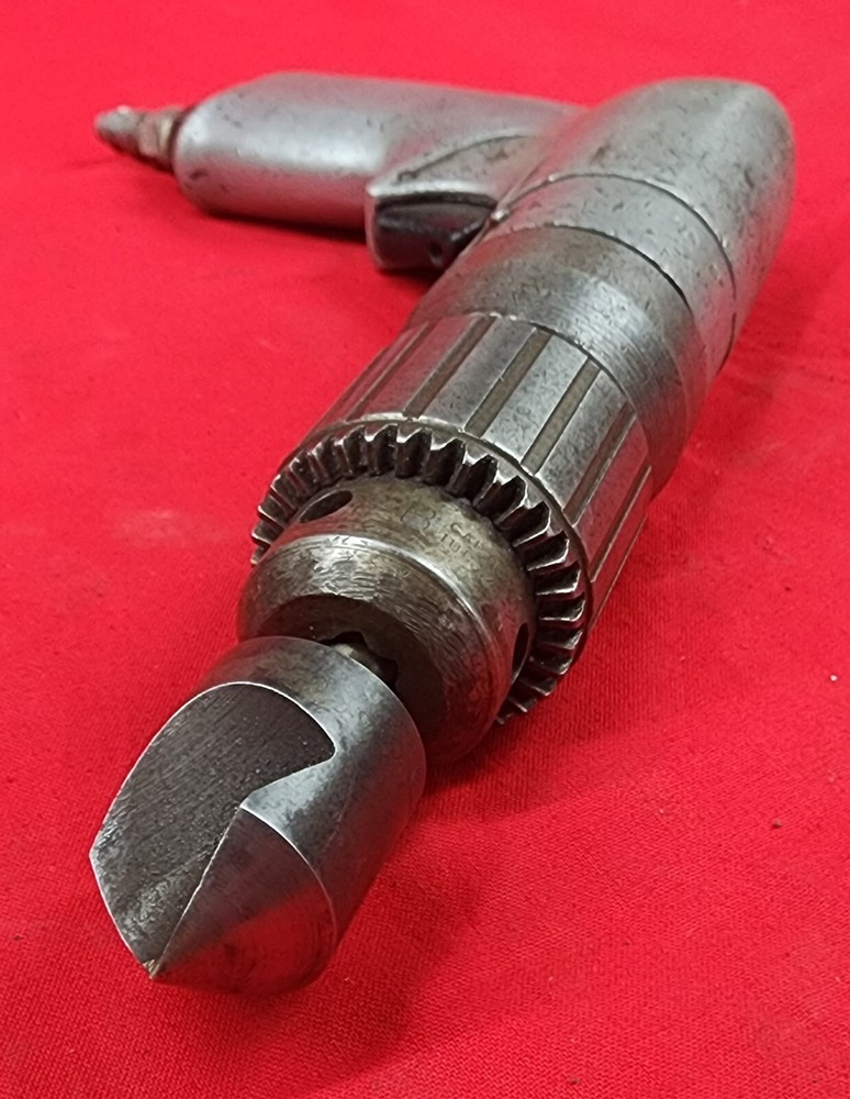 UNBRANDED PNEUMATIC DRILL WITH JACOBS CHUCK 2B 3/8 IN. AND COUNTERSINK BIT