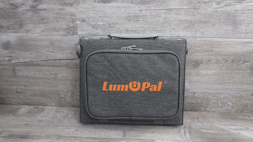 Foldable Solar Panel, LUMOPAL 60W Portable Panels Folding 60W/GREY