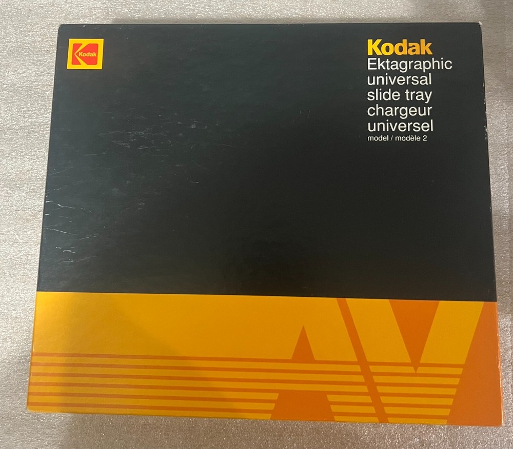 Kodak Carousel 80 Slide Tray Model 2 w/ Box – 35mm Projector Accessory