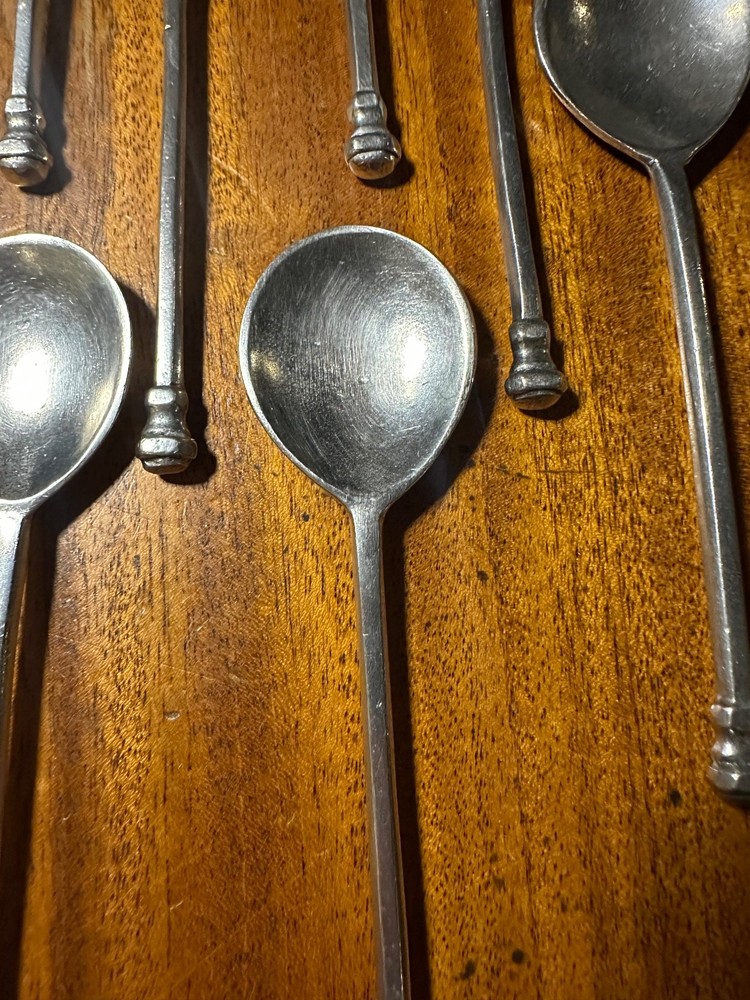 Marinoni Pewter Sugar Spoons - Extremely Rare
