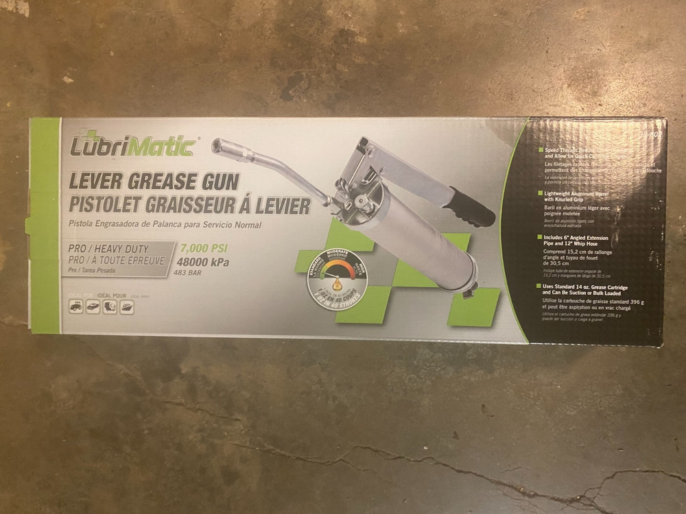 LubriMatic Lever Grease Gun