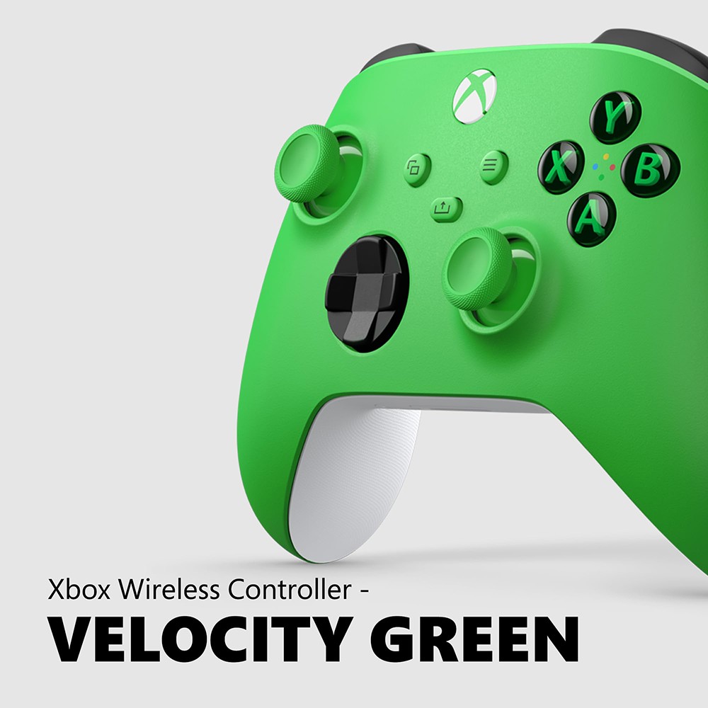 Microsoft Xbox Wireless Velocity Green Gaming Controller