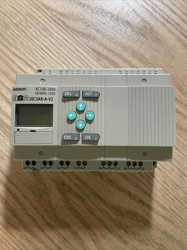 OMRON ZEN-20C3AR-A-V2 Programmable Relay,100-240VAC