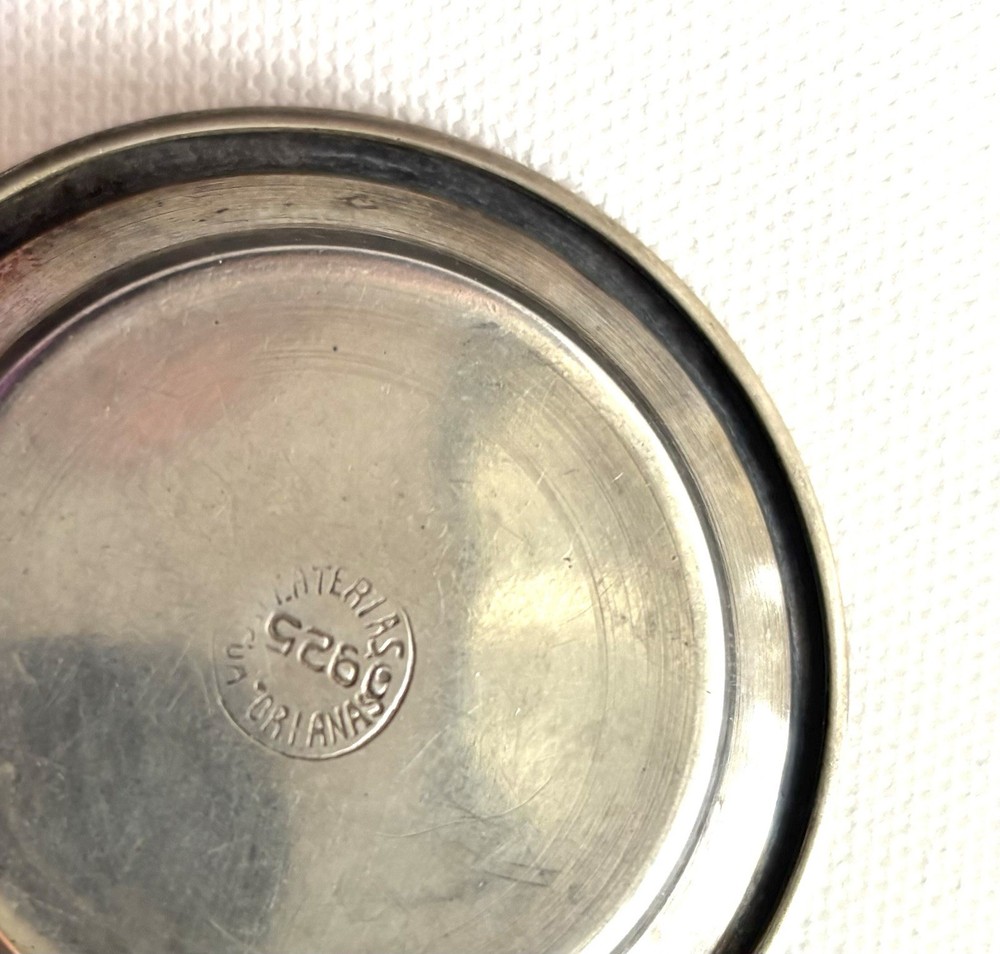 Vintage Sterling Silver Cigarette Rests 0.89 Oz 25 Grams