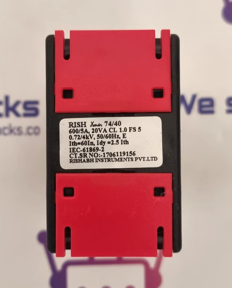 RISHABH INSTRUMENTS RISH Xmer 74/40 Current Transformer 600/5A