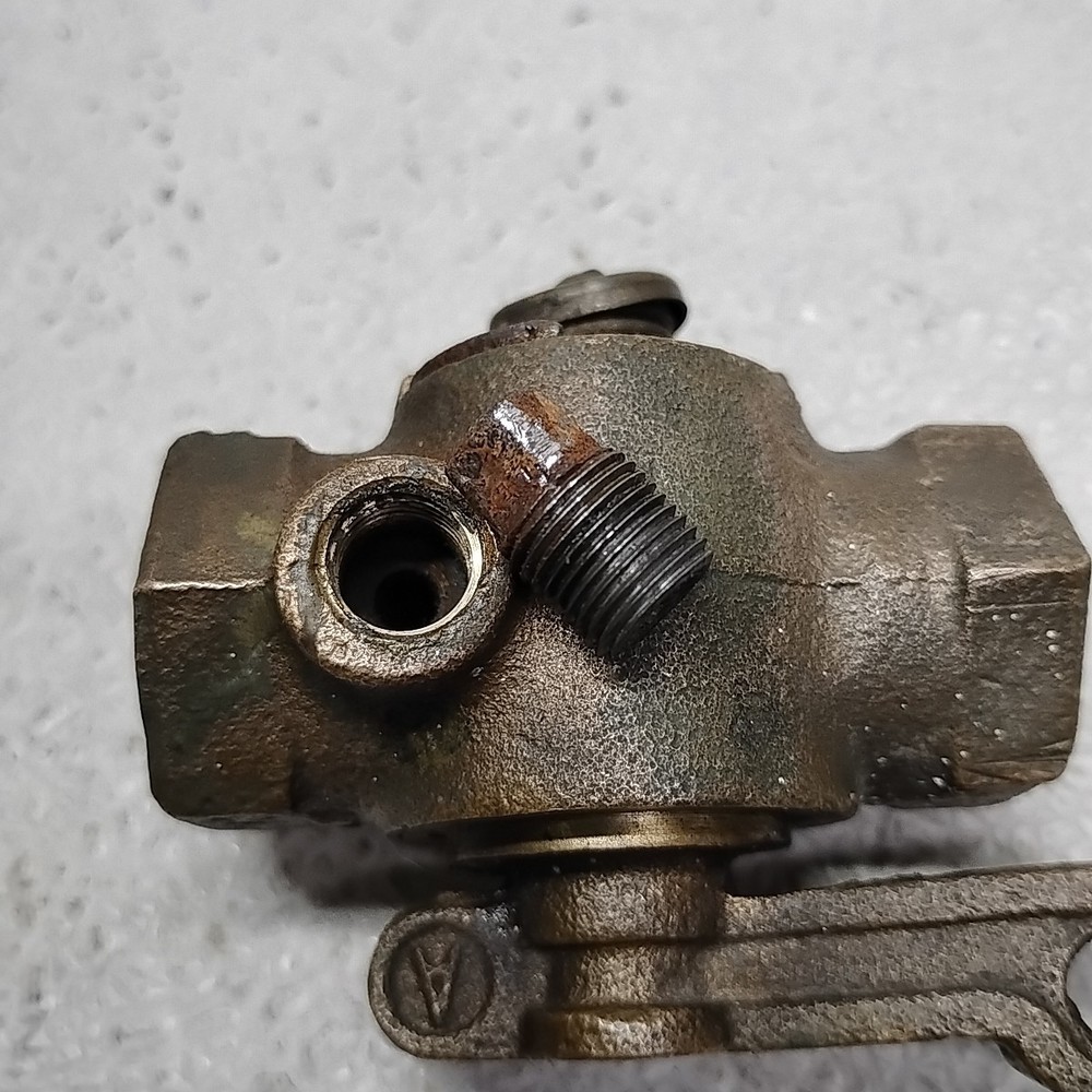 Vintage CBC Brass Shutoff Valve USA