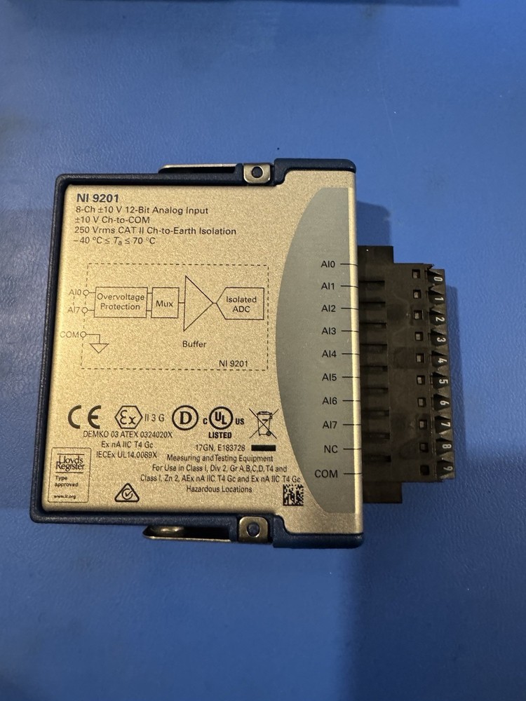 NI-9201 (779013-01) Voltage Input Module – National Instruments, New in Box