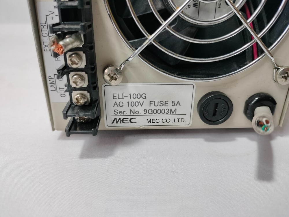 MEC ELI-100G ELI100G Halogen Light Source AC100V 5A Made in Japan