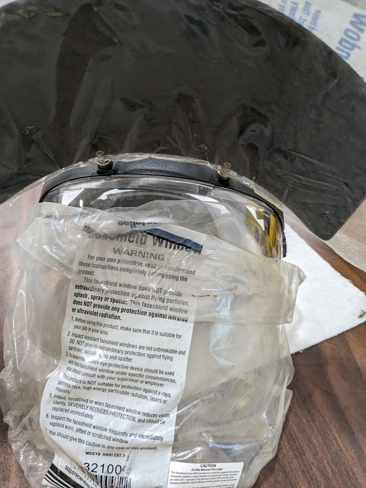 SELLSTROM Welding Face Shield & Headgear S32151