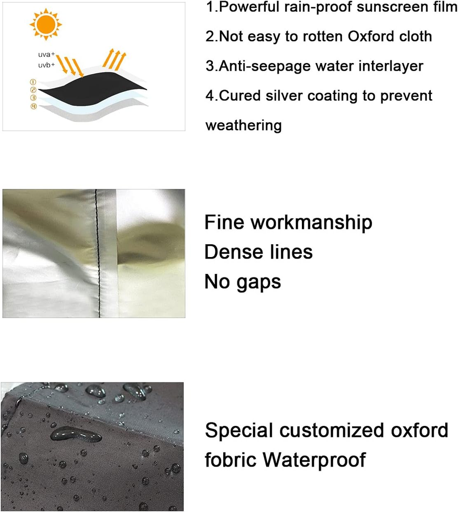 Cubiertas para Lavadora y Secadora Funda Resistente Impermeable para la Mayor...