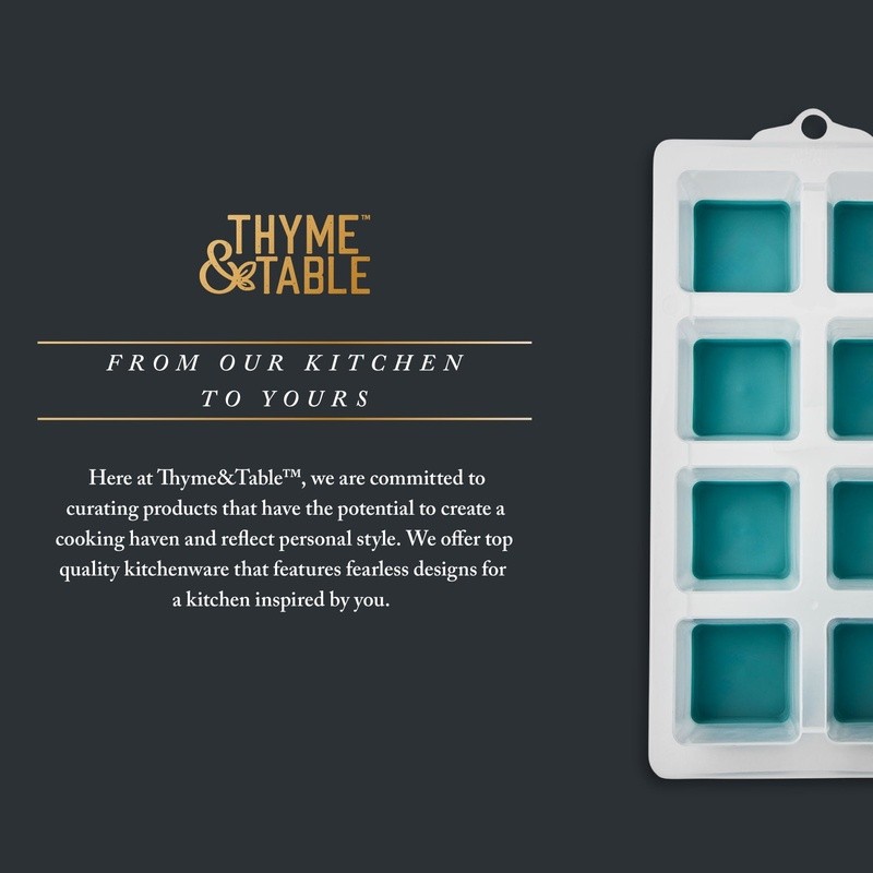 Jumbo Pop-Out Ice Tray Set Large Cubes Easy Release Durable Kitchen Essential US