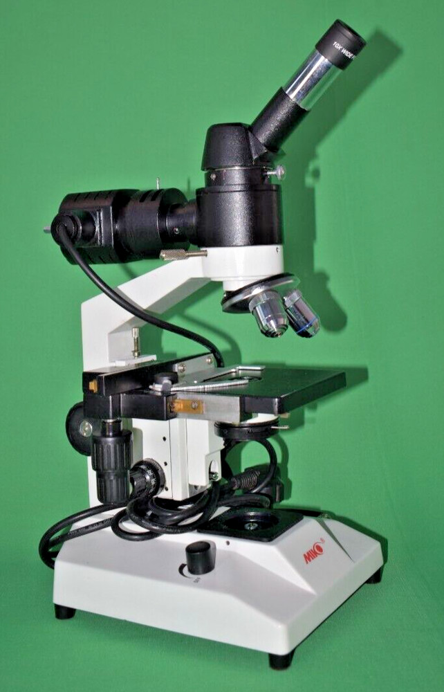 4X-10X-40X Monocular Metallurgical Microscope w/ Polarizer 2MP ca68