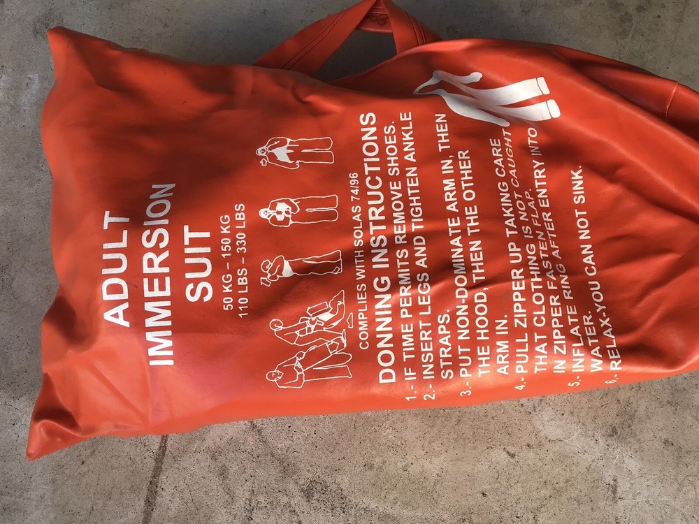 Imperial USCG Survival/ Immersion suit / Read Description