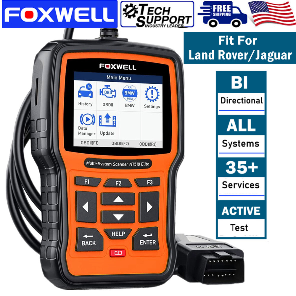 Bidirectional Diagnostic Scanner fit for LAND ROVER All System OBD2 Code Reader