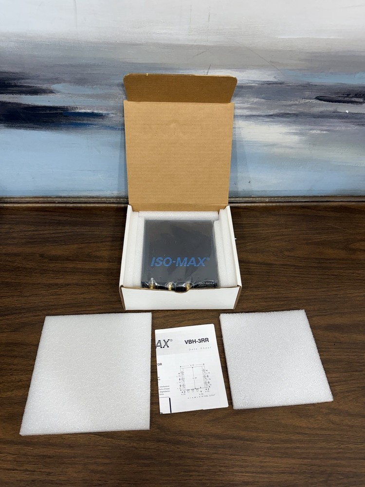 Jensen Transformers ISO-MAX VBH-3RR Studio Quality Isolator/Corrector 3Component