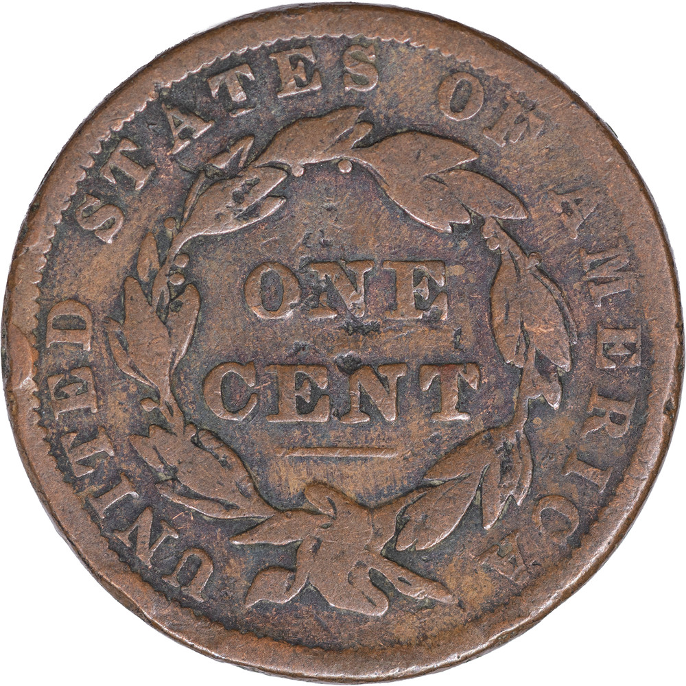 1837 Coronet Head Large Cent ~ Good