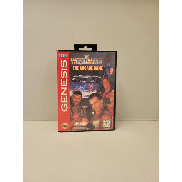 WWF Arcade Game Case Only