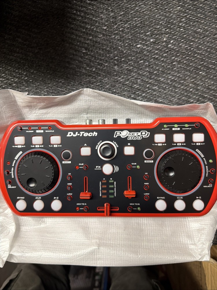 DJ-Tech Pocket DJ Duo USB DJ Controller Computer DJ NEW in Box