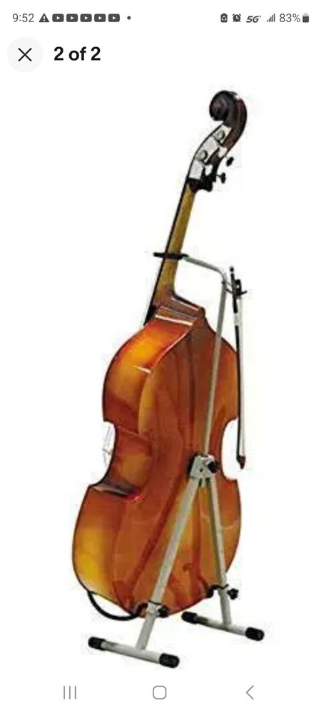 Ingles Foldable Adjustable Cello & Bass Stand SA-22