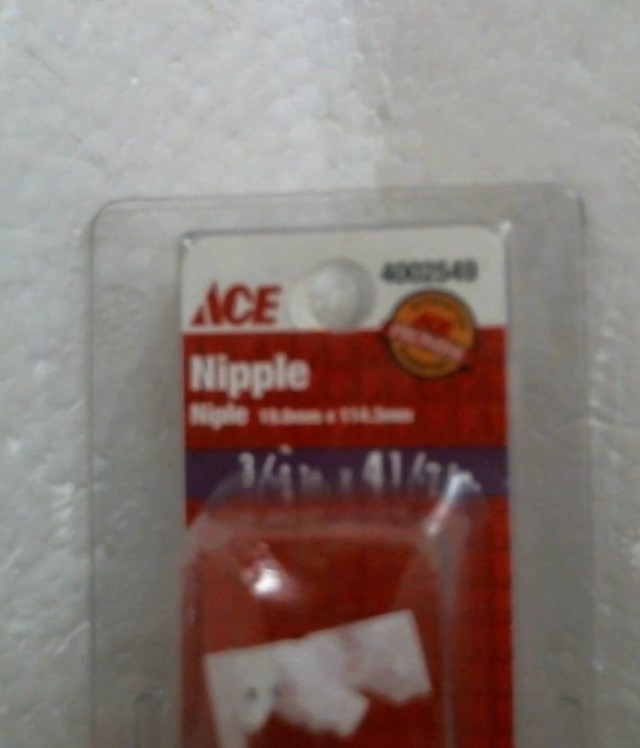 Threaded Nipple A113RB-E45, FREE SHIPPING