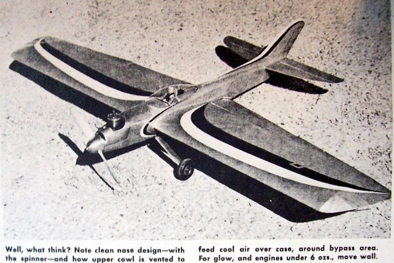 Two Aldrich PEACEMAKER PLANS + CONSTRUCTION ARTICLE for UC Stunt Model Airplane