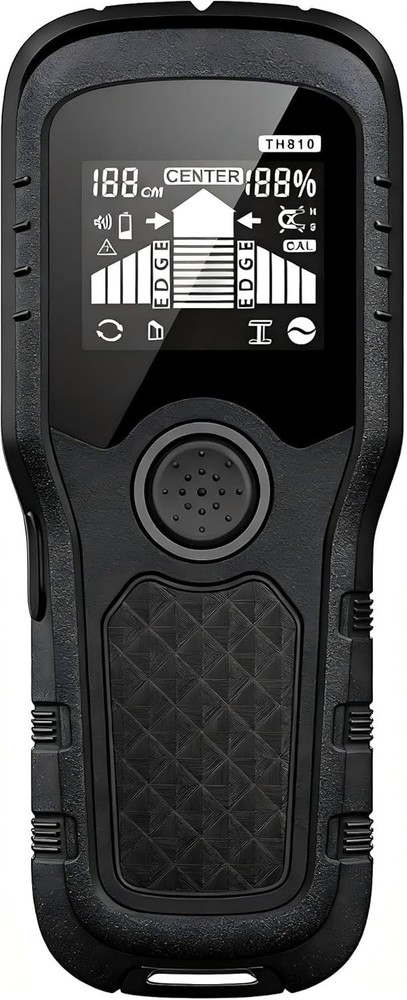 Charcoal Precision Stud Locator – 6 in 1 Multifunction upgraded Automatic detect