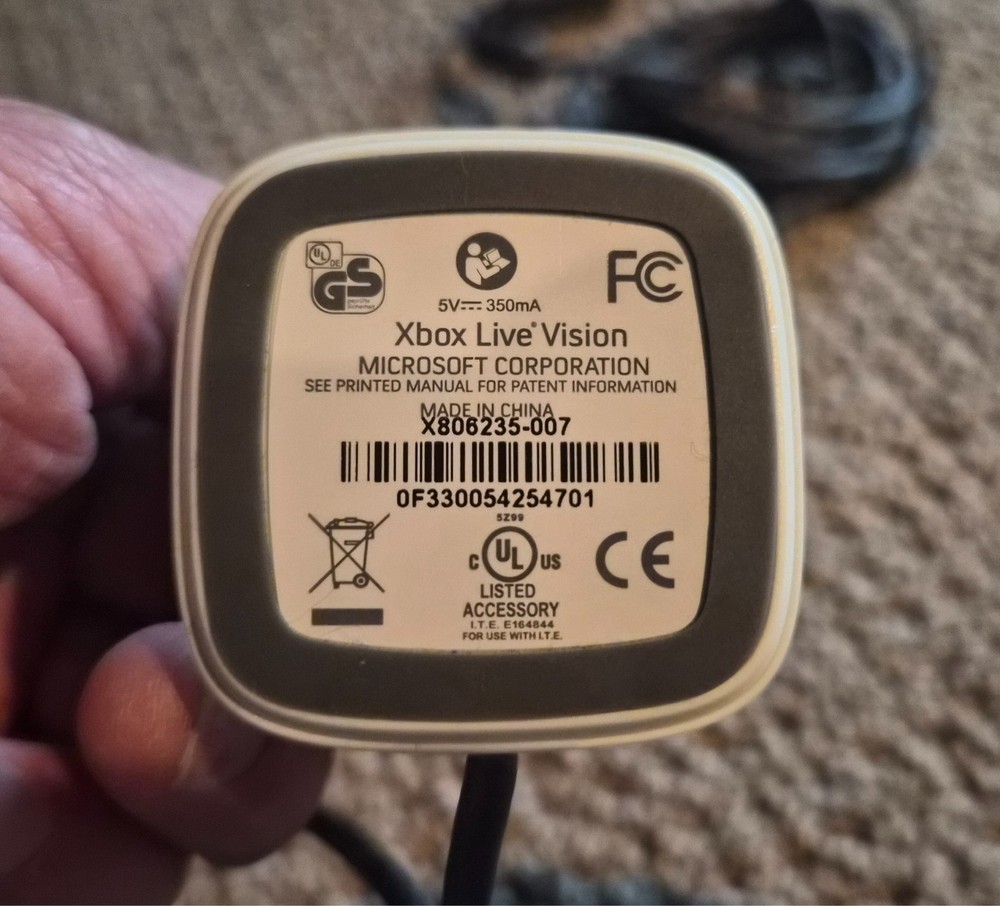 Microsoft Xbox 360 Live Vision Camera in good condition