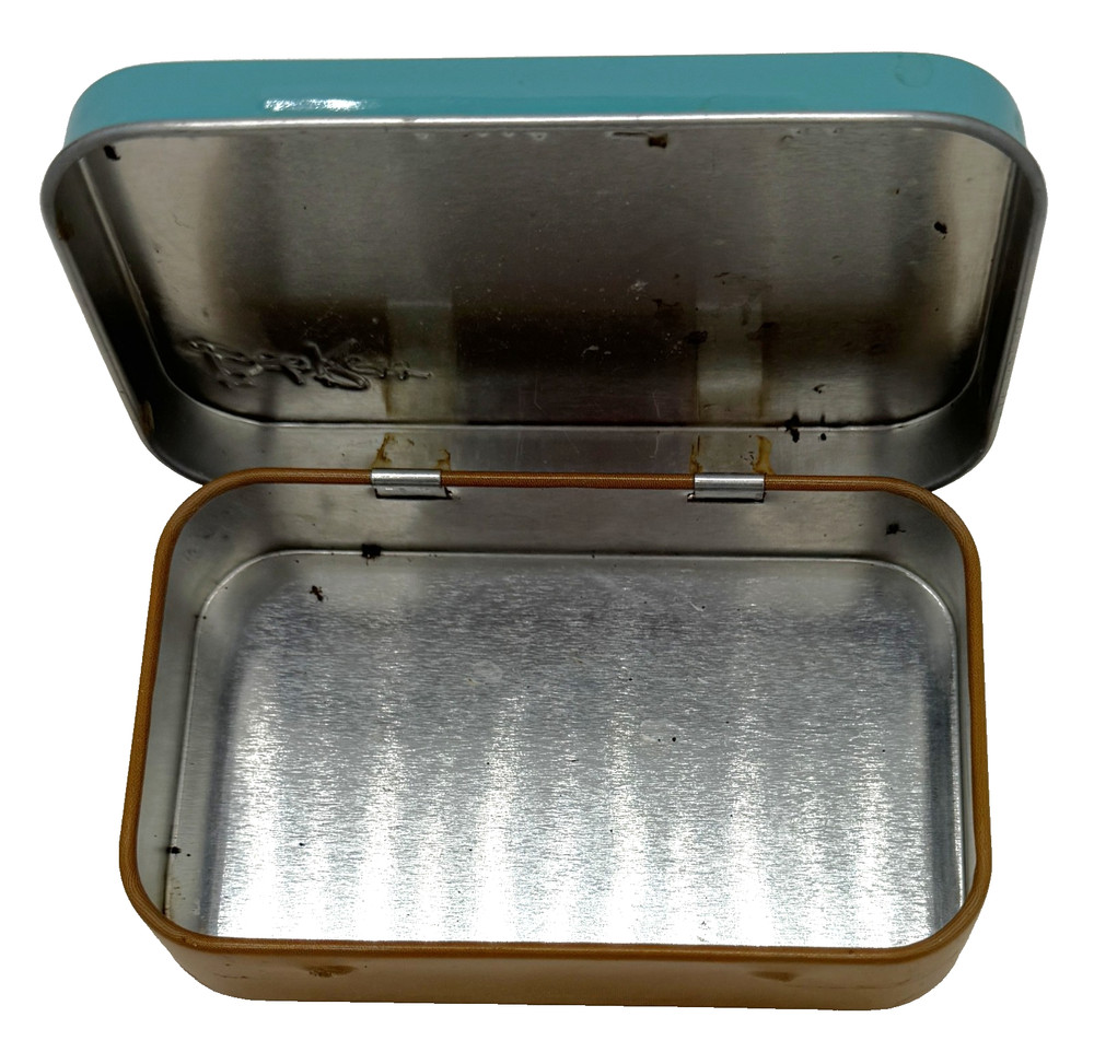 Bob Ross Empty Collectible Tin 3.75" X 2.5"