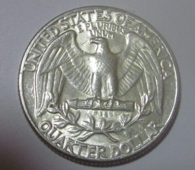 1964 Washington Silver Quarter 90% Silver