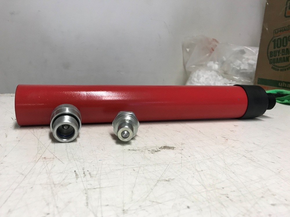 10 TON 10 INCH STROKE HYDRAULIC CYLINDER FRAME MACHINE / PULLING POSTS