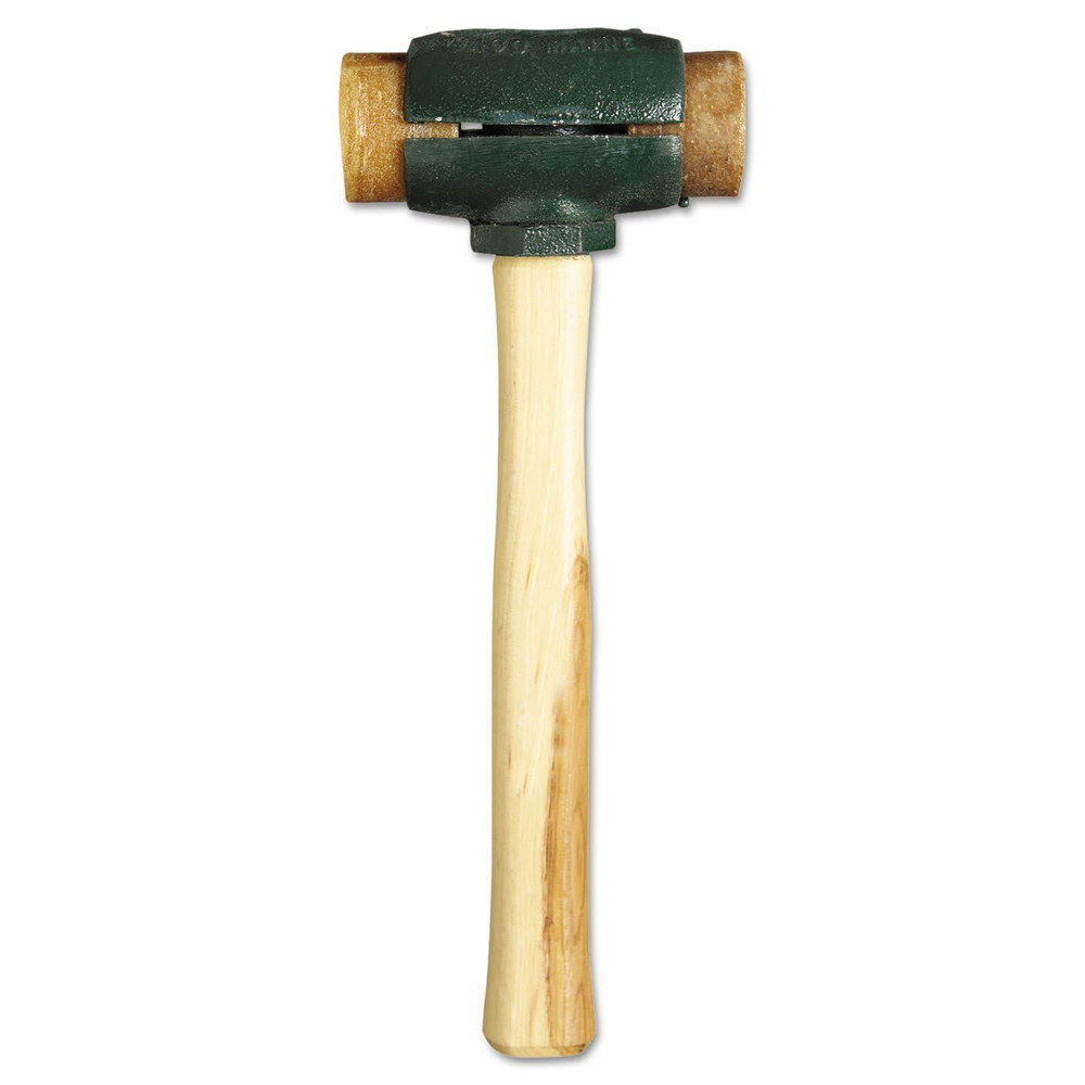 Mfg 31003 Split Head Hammers, 1 1/4" Diameter, 14" Handle, Rawhide
