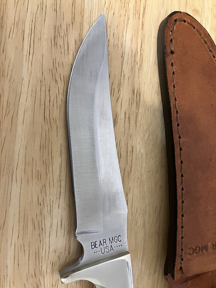 Bear & Son MGC Fixed Blade 9 1/4" India Stag 577