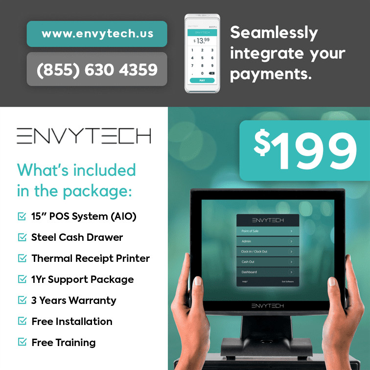 15" Touchscreen POS Cash Register Till System For Electronics & Gadget Shops