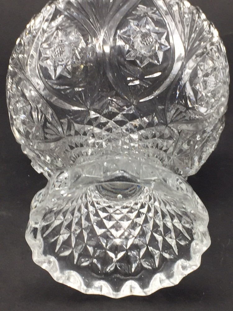 Pressed Pattern Glass 4-1/2 Inch Compote
