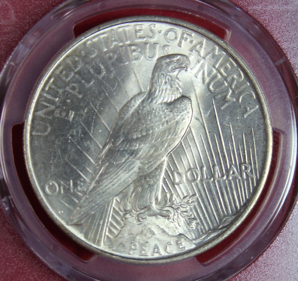 1926-D PEACE DOLLAR PCGS MS62