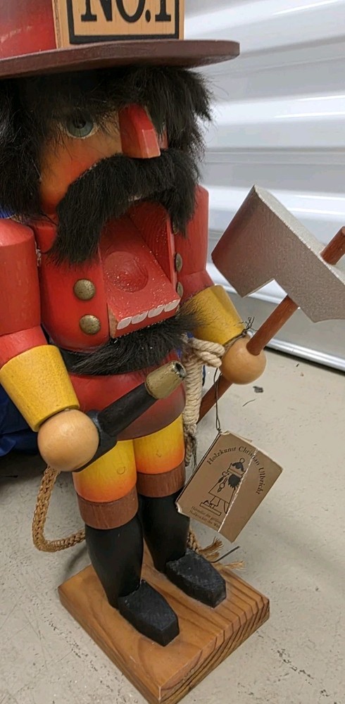 Christian Ulbricht Fireman Nutcracker- Made in W. Germany