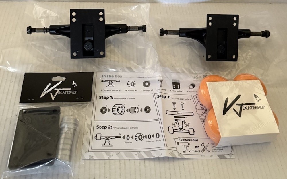 Skateboard Trucks and Wheels