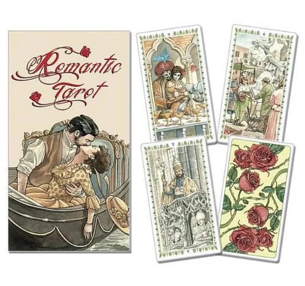 Romantic Tarot Deck 78 Cards Oracle English Version Divination