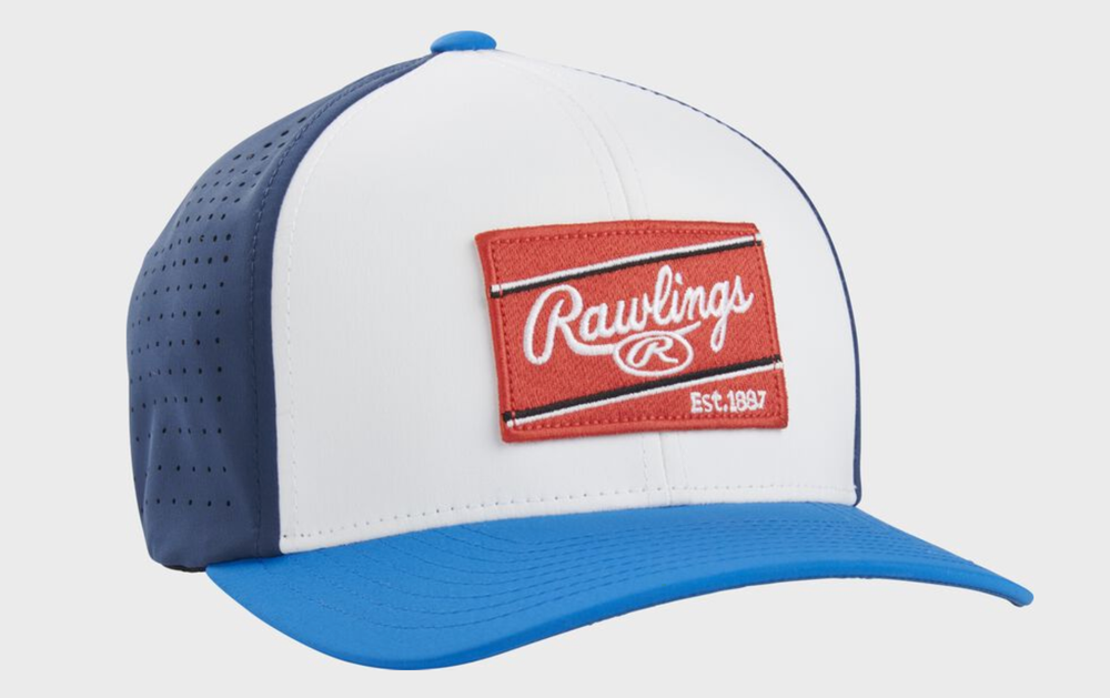 Rawlings FlexFit Laser Cut Vented Baseball Hat