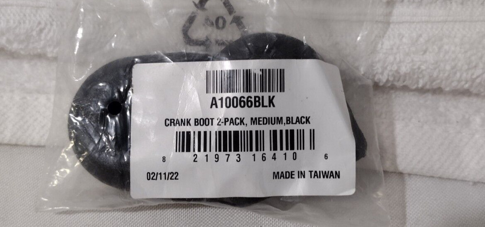 CRANK BOOT/ Race Face/ A10066BLK/ 2-Pack/ Medium/ Black Carbon