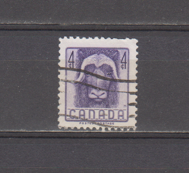 CANADA 1955 - USED - SCOTT # 352   ANIMALS