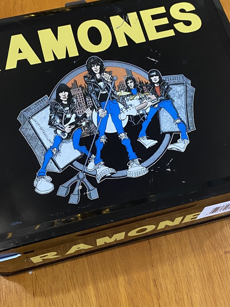 RAMONES LUNCHBOX WITH THERMOS! 2002 NECA - Good Condition!
