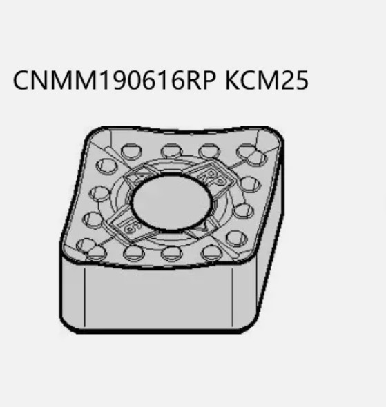 Original carbide inserts 5 tablets CNMM190616RP KCM25