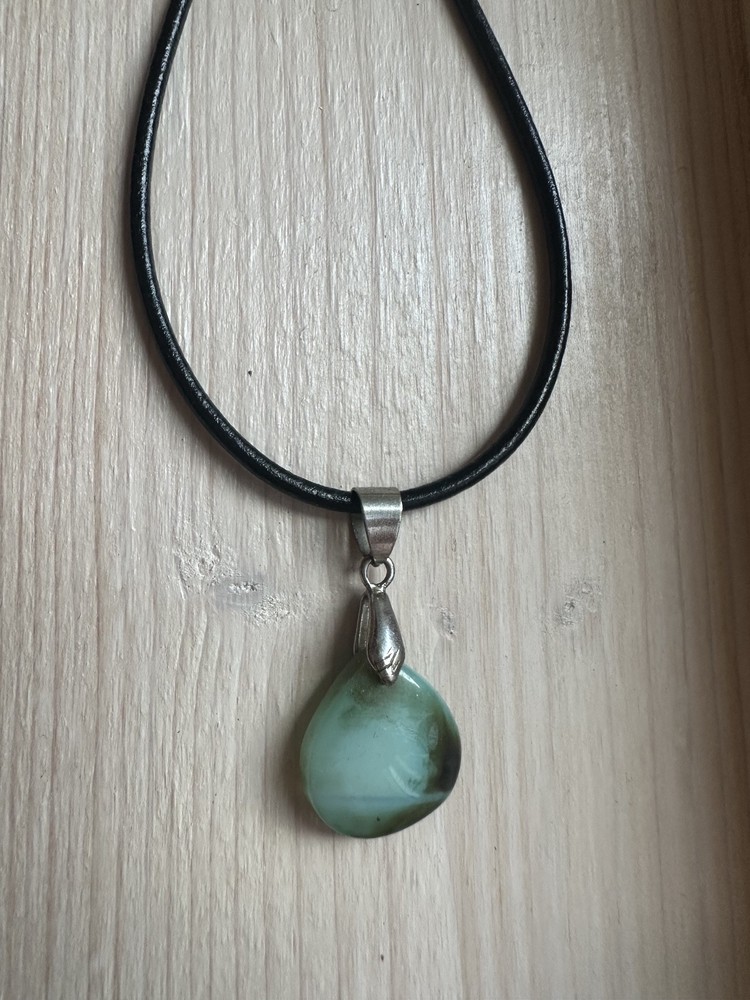 crystal necklace multi colored